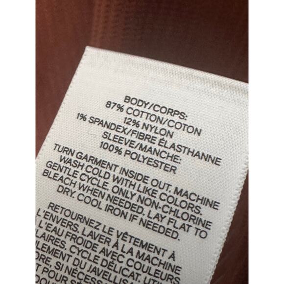 Express Cardigan Womens XL  Crochet Sleeve Duster Sweater Brown Boho Bohemian - Picture 6 of 7